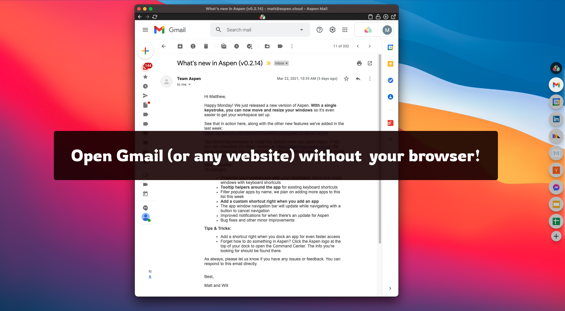 Aspen Cloud Beta gallery image