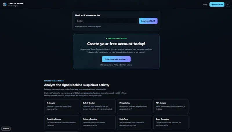 Threat Radar screenshot 2