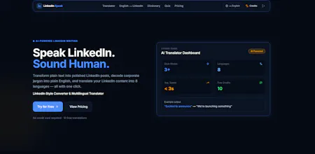 LinkedIn Speak gallery image