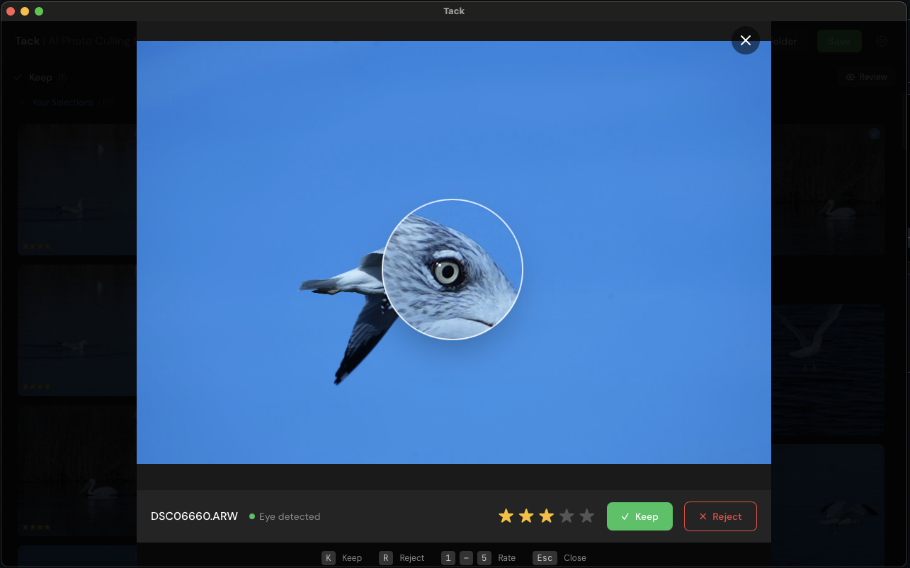 Tack - Screenshot 2 showing product features and functionality