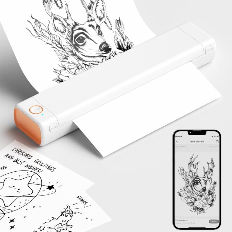 Phomemo M08F Tattoo Stencil Printer gallery image