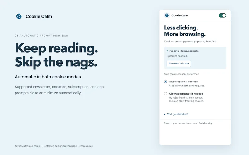 Cookie Calm screenshot 2