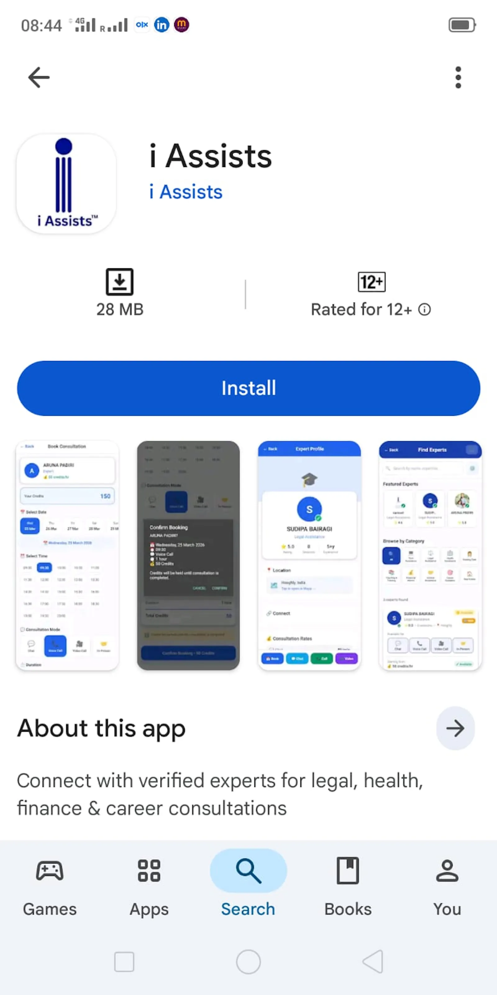 i Assists screenshot 1
