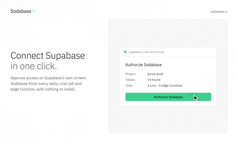 Sodabase screenshot 2