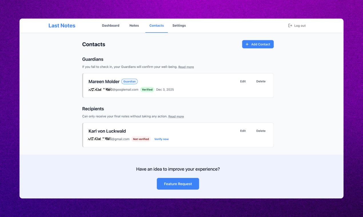 Last Notes gallery image