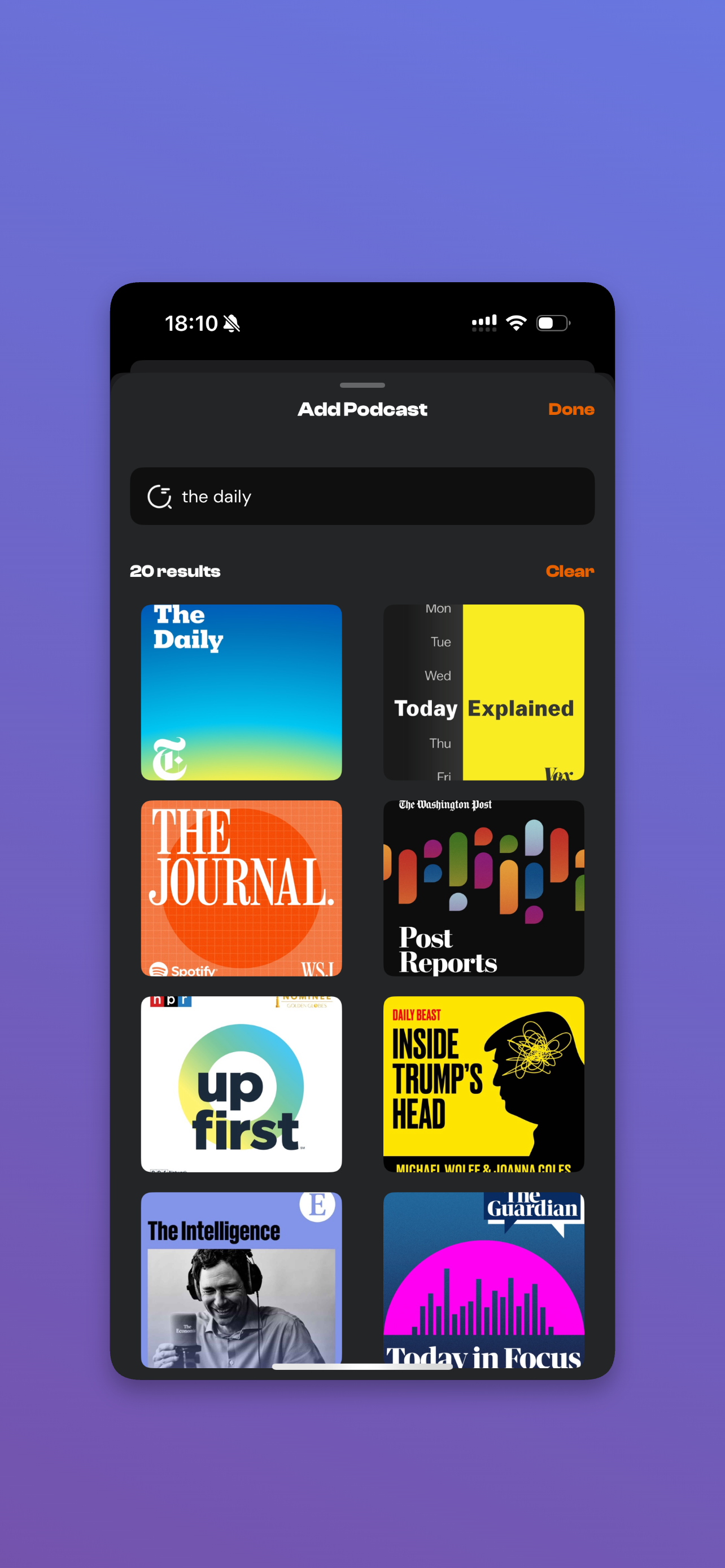 Synchrono - Screenshot 5 showing product features and functionality