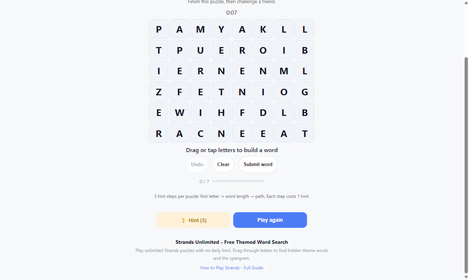 Playstrands screenshot 2