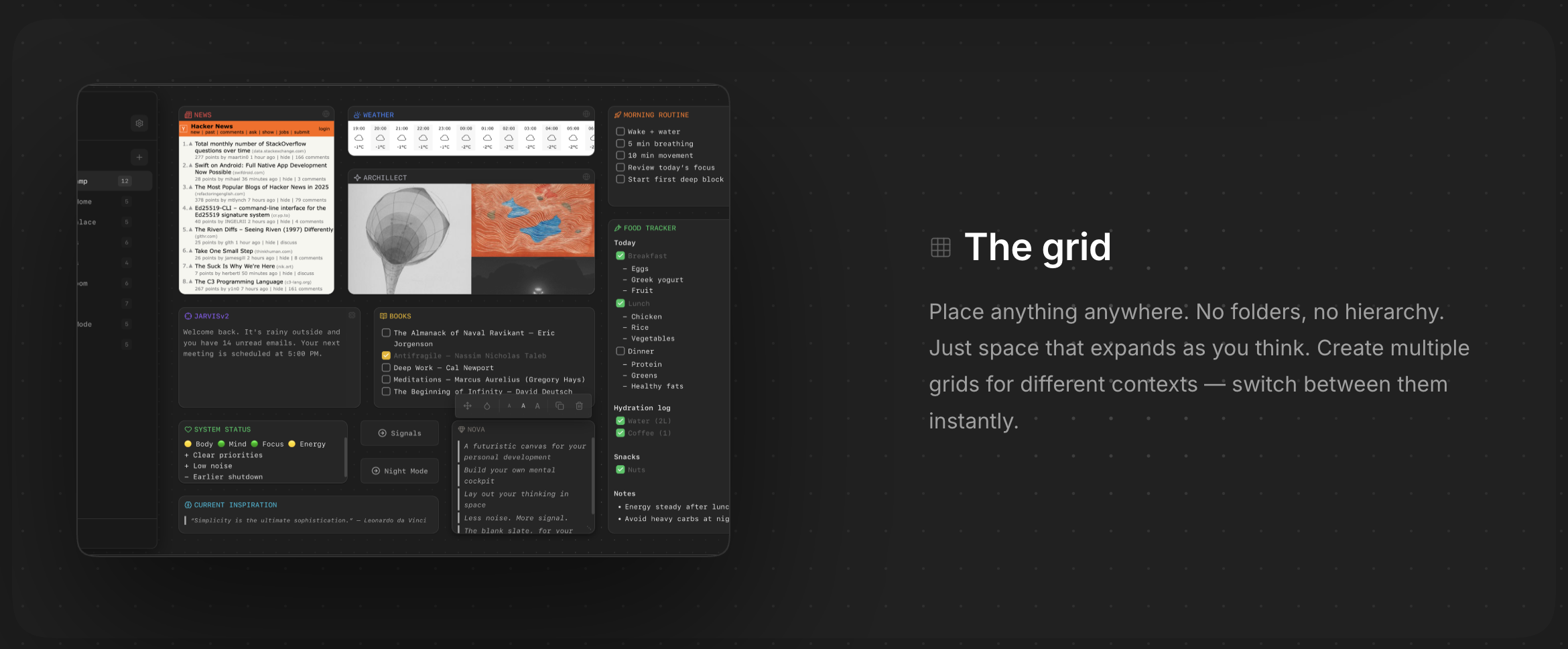 Nova - Screenshot 2 showing product features and functionality