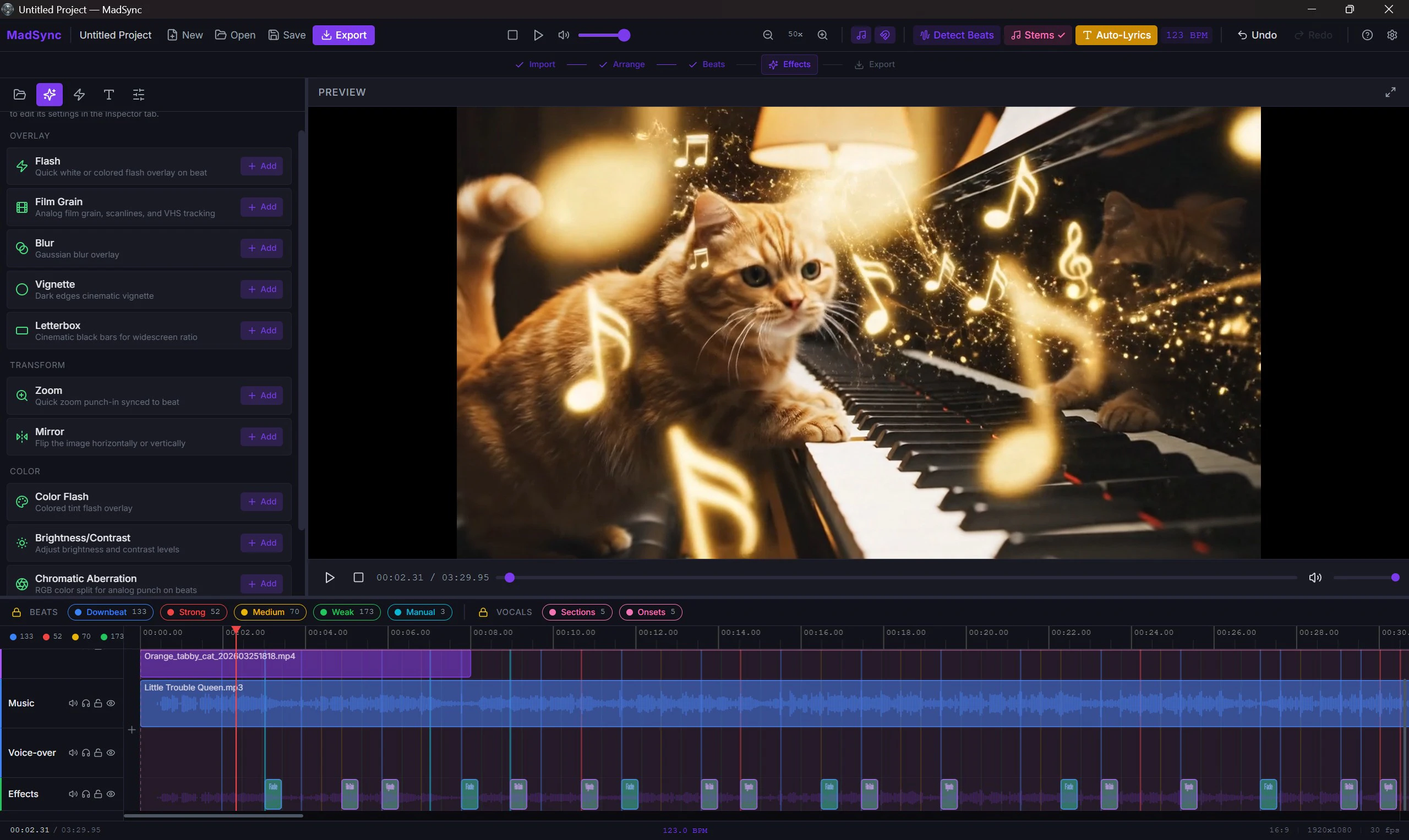 MadSync - Music Video Editor screenshot 3