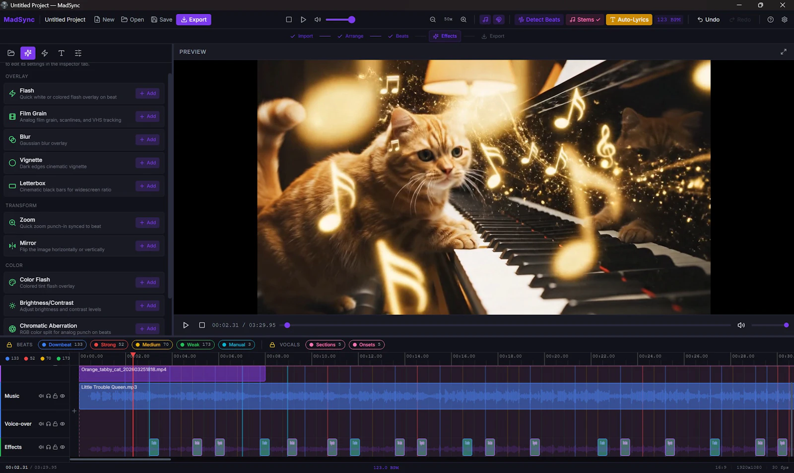 MadSync - Music Video Editor screenshot 4