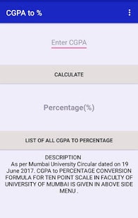 CGPA SGPA to Percentage Converter gallery image