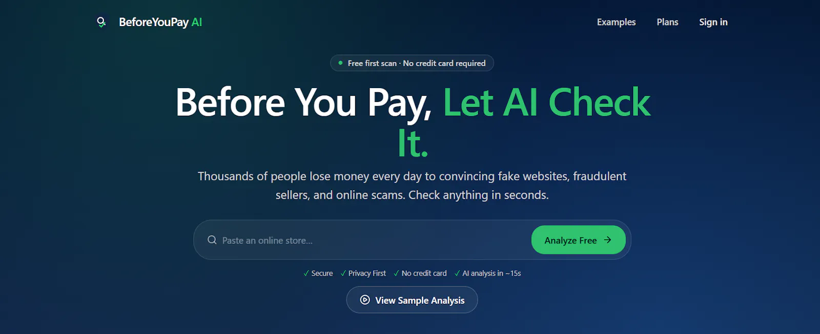 BeforeYouPay AI screenshot 2
