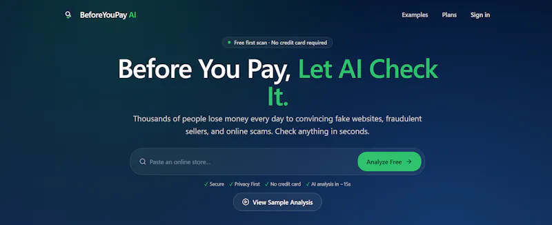 BeforeYouPay AI screenshot 2