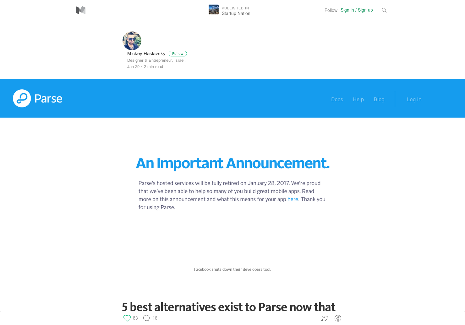 5 Best Alternatives to Parse. gallery image