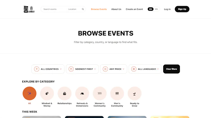 Aho.connect screenshot 2