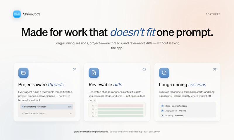 ShioriCode screenshot 3