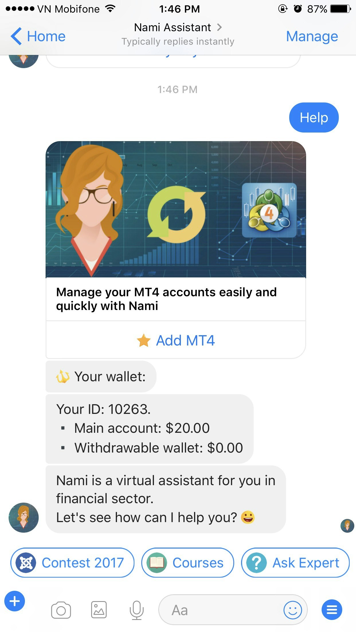 NAMI - Virtual assistant for professional traders gallery image