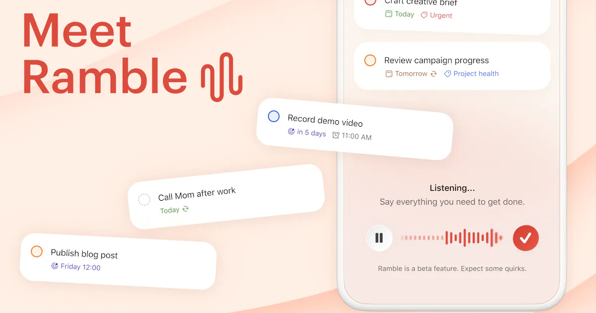 Ramble by Todoist
