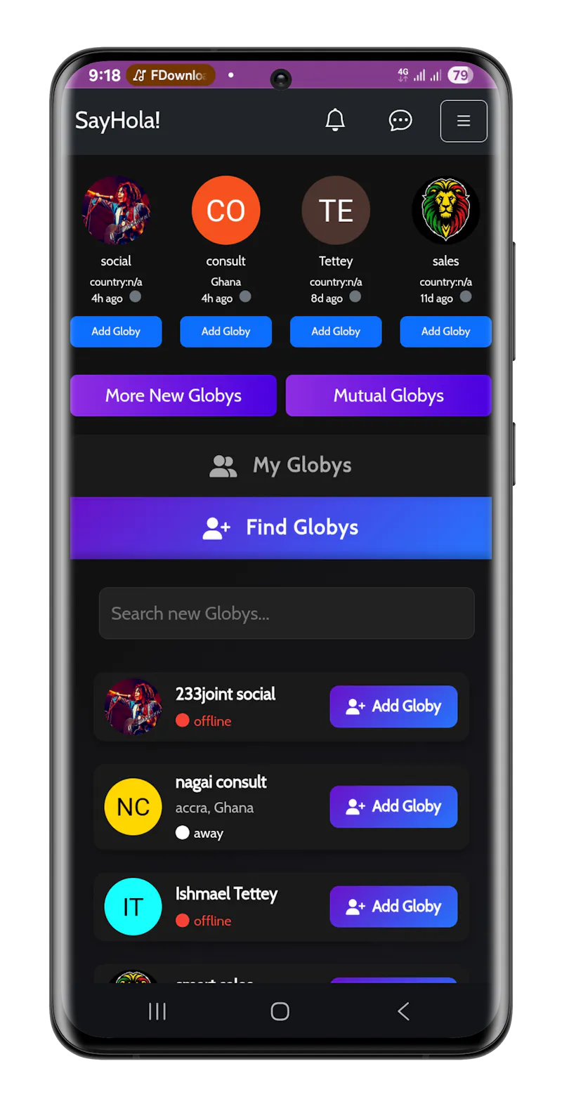 SayHola - Experience Network Layer screenshot 11