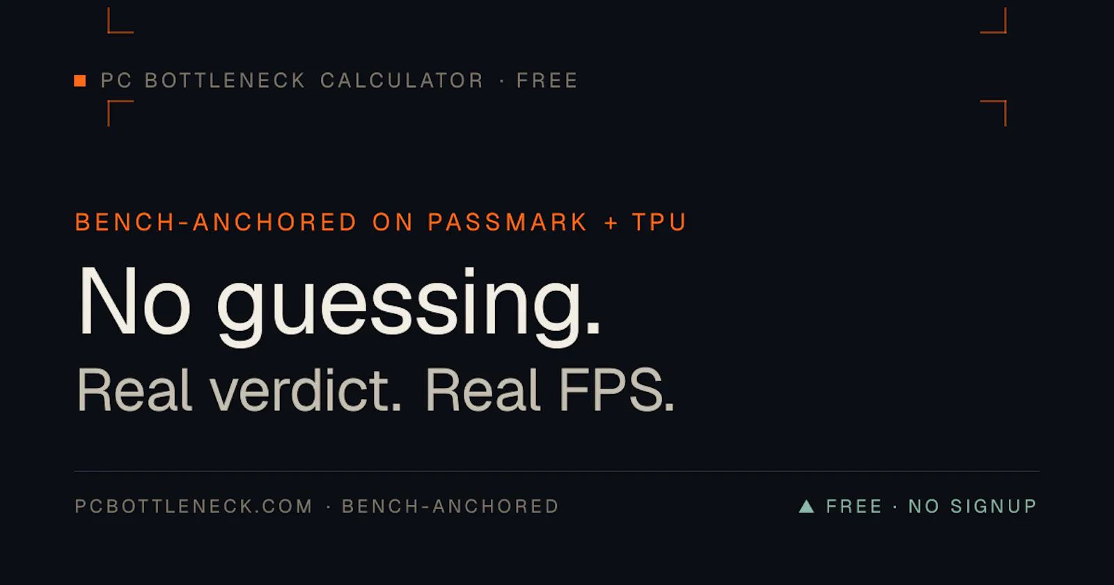 PC Bottleneck Calculator screenshot 1