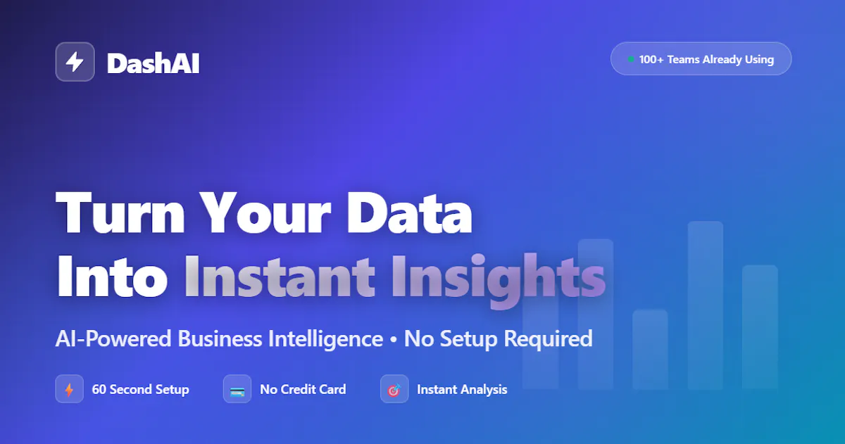 We made dashboards that talk back