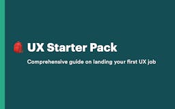 UX Starter Pack media 1