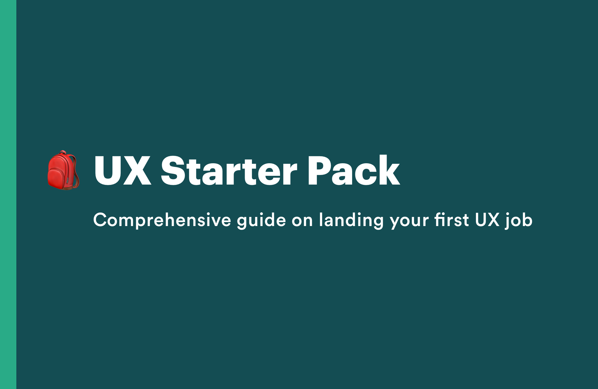 UX Starter Pack Image