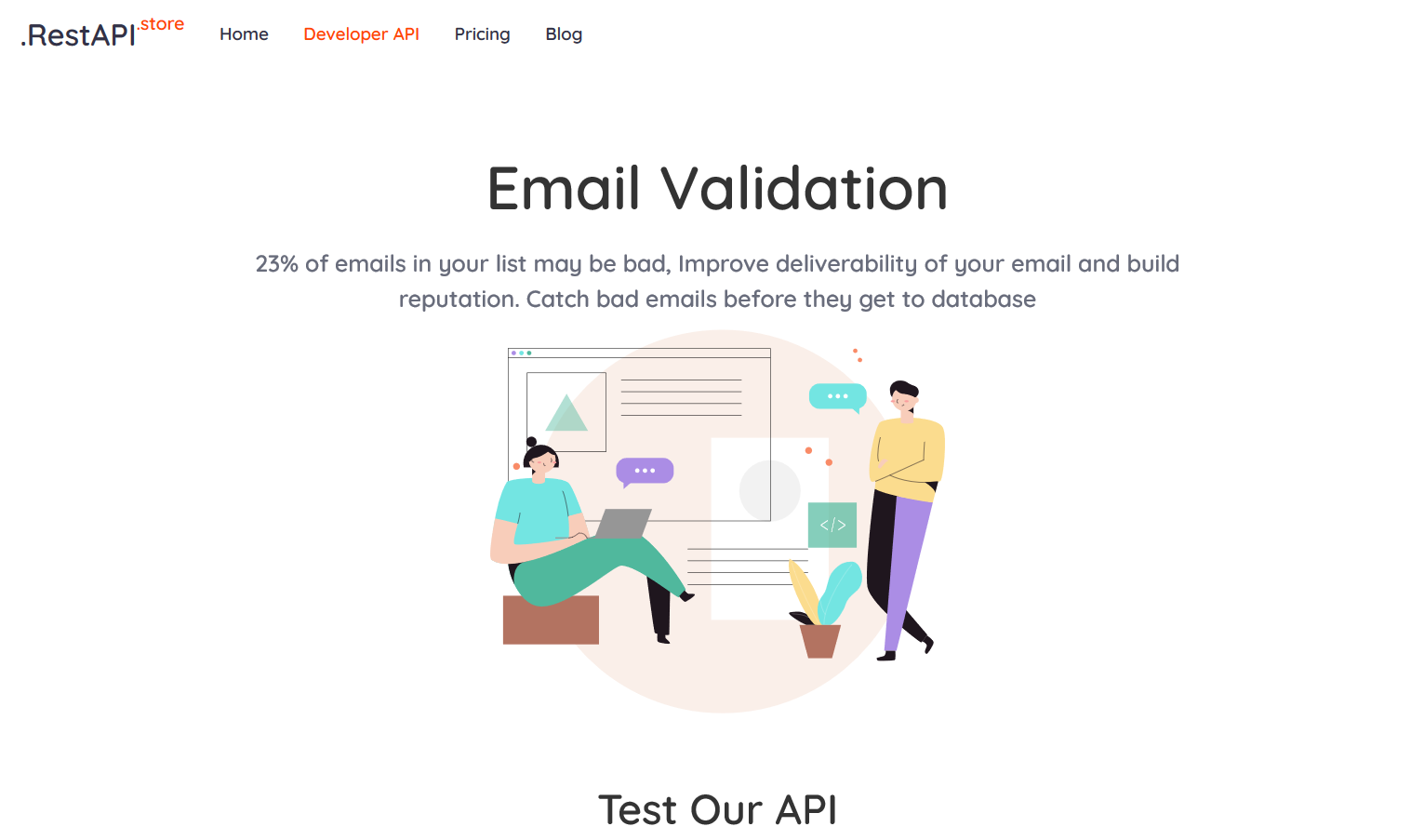 RestAPI.store gallery image