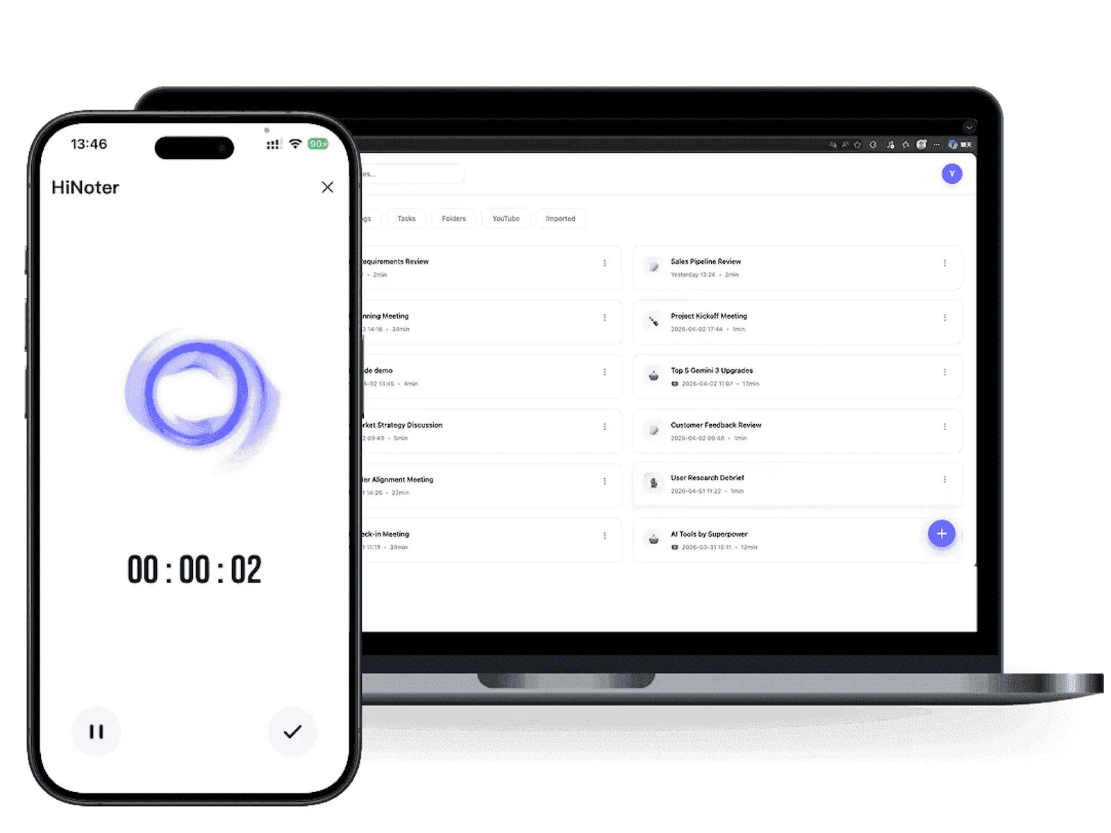 HiNoter screenshot 1