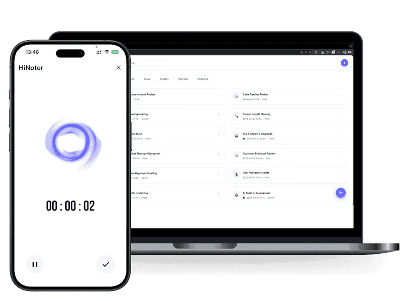 HiNoter screenshot 1