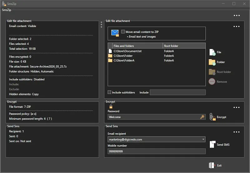 SmsZip screenshot 8