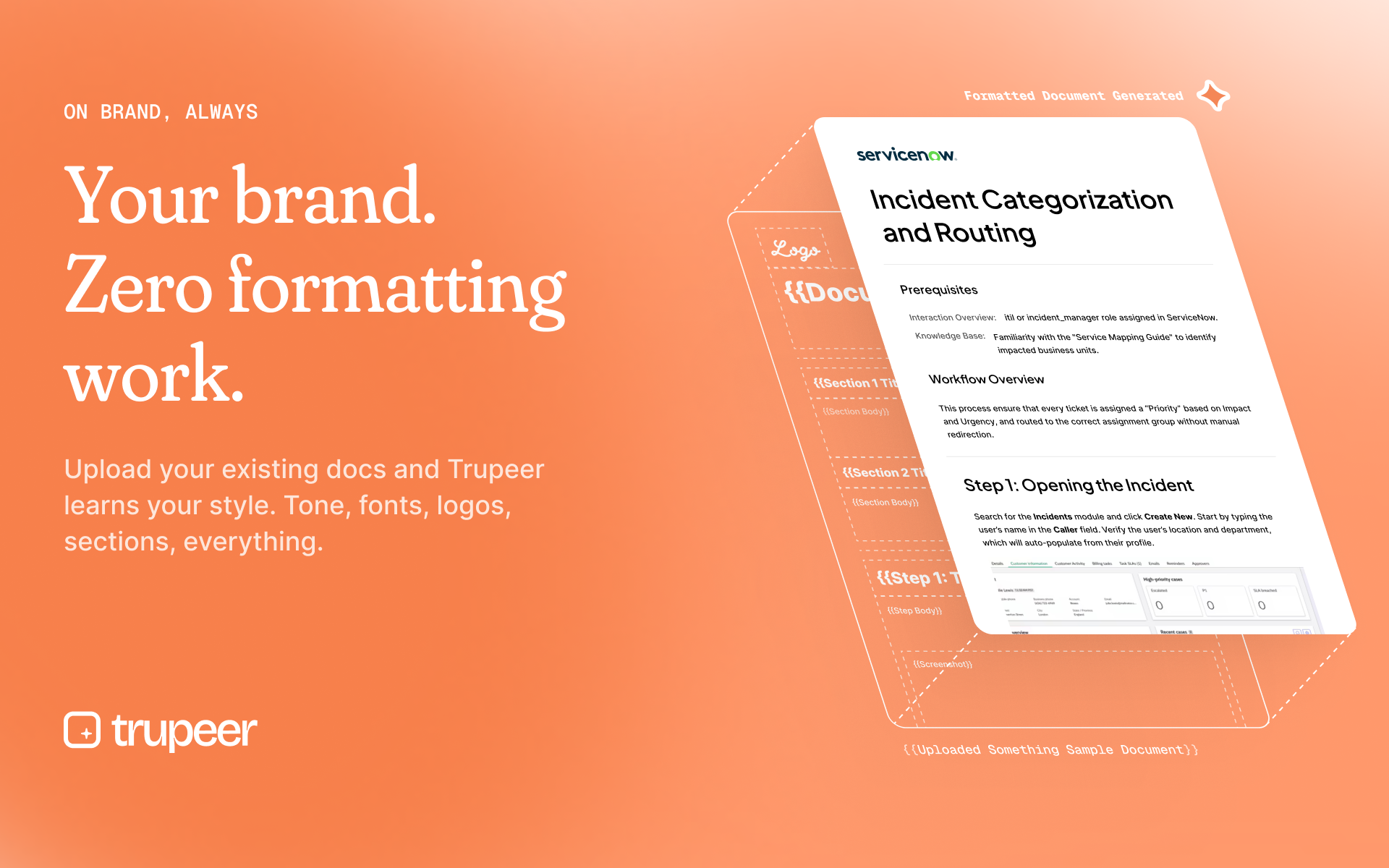 AI Doc Writer by Trupeer - Screenshot 2 showing product features and functionality