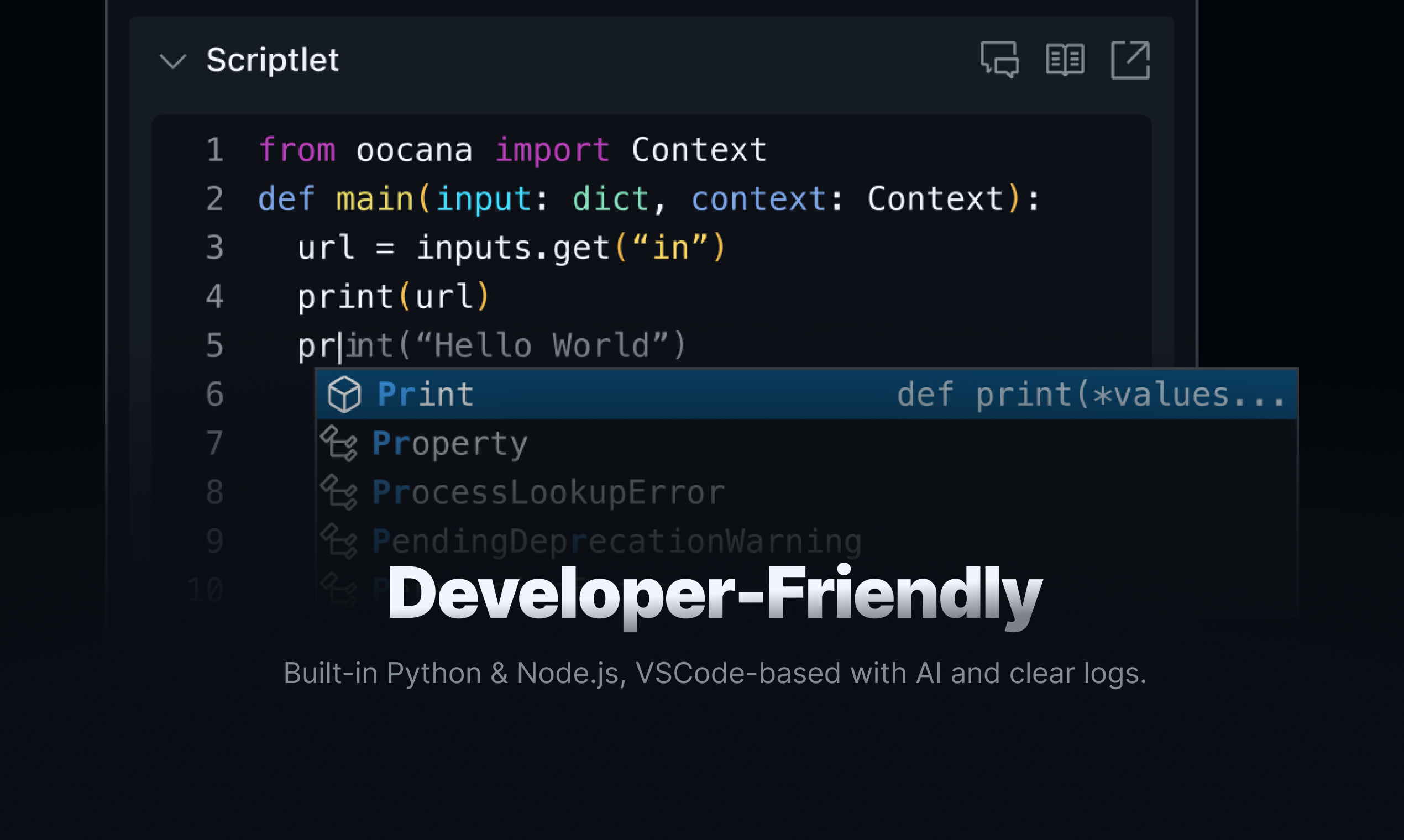 OOMOL Studio gallery image