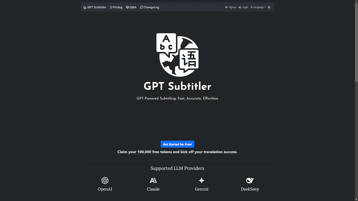 GPT Subtitler