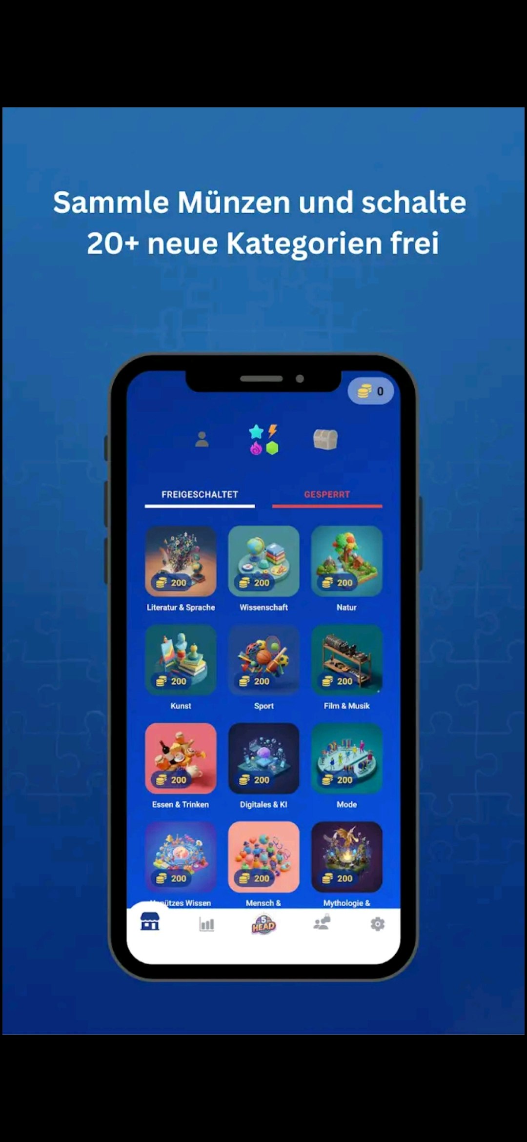 5Head - Quiz & Trivia - Screenshot 3 showing product features and functionality