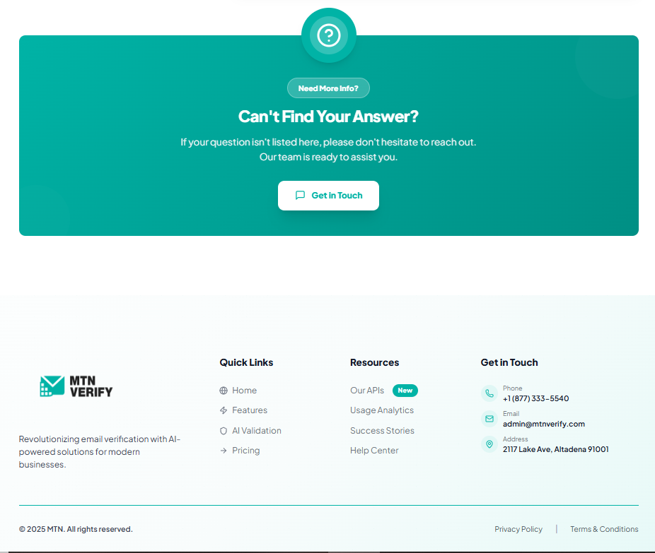 MTN Email Verifier gallery image