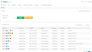 OctoXLabs CAASM Platform gallery image