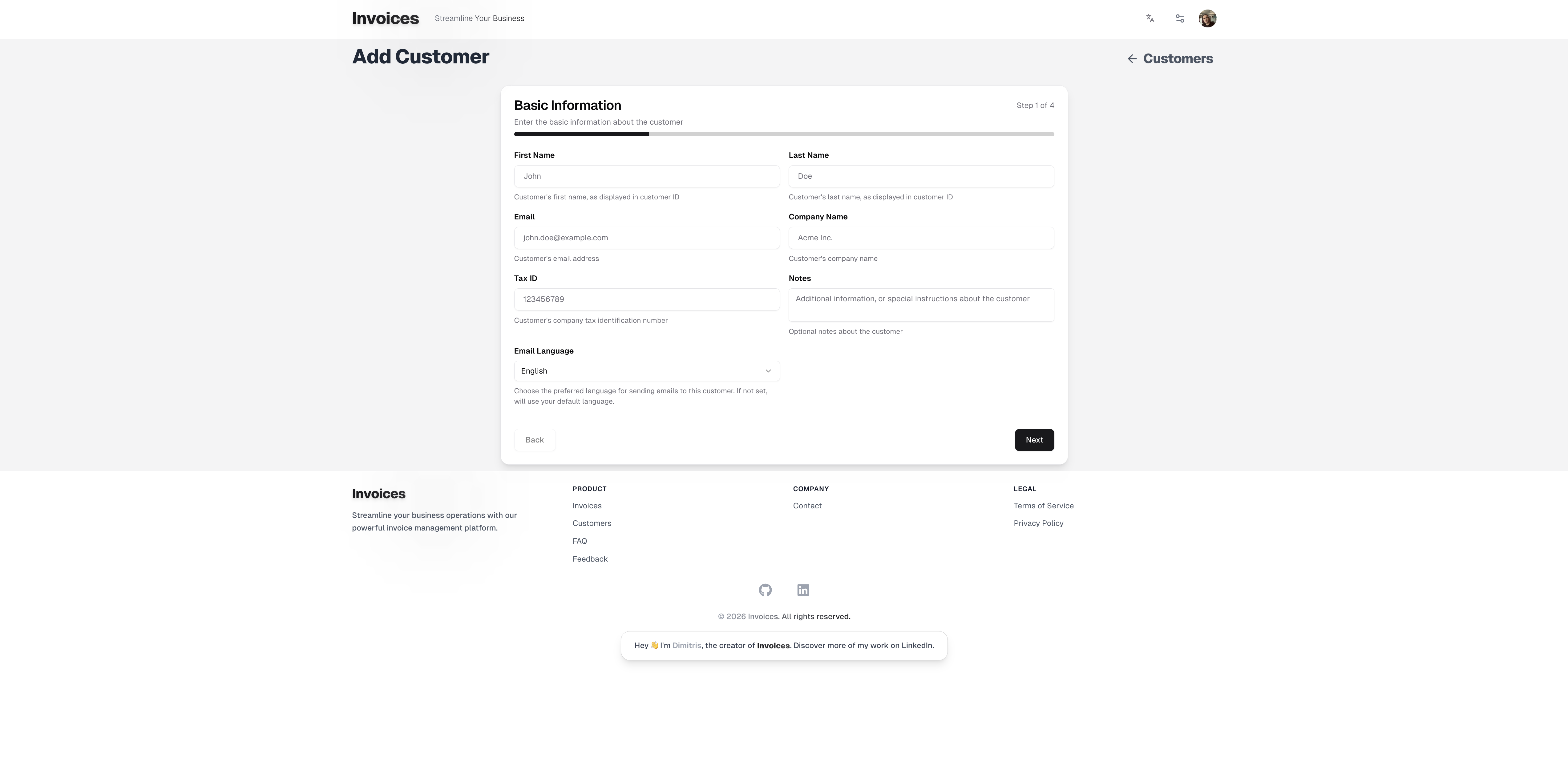 Create & manage professional invoices gallery image
