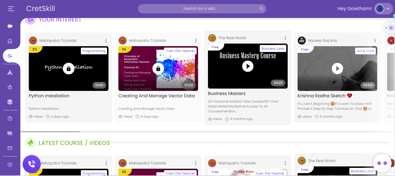 Média Cretskill - Vendez et enseignez les compétences sur votre chemin. 3