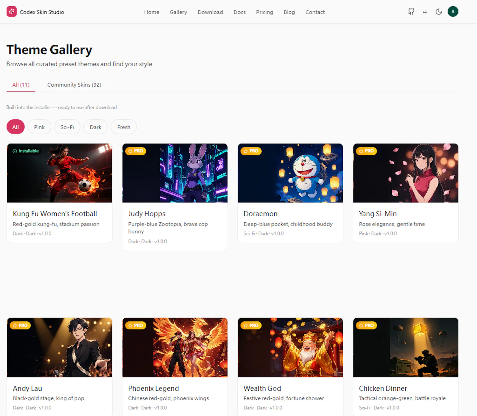 Codex Skin Studio screenshot 1