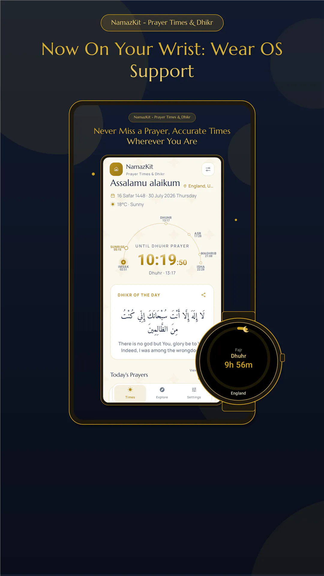 NamazKit-Prayer Times & Dhikr gallery image
