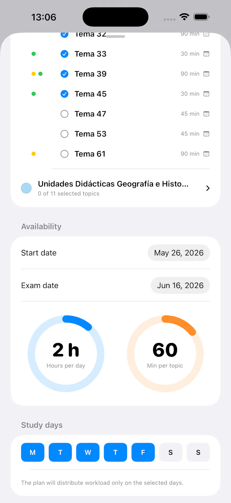 studyFlow screenshot 3