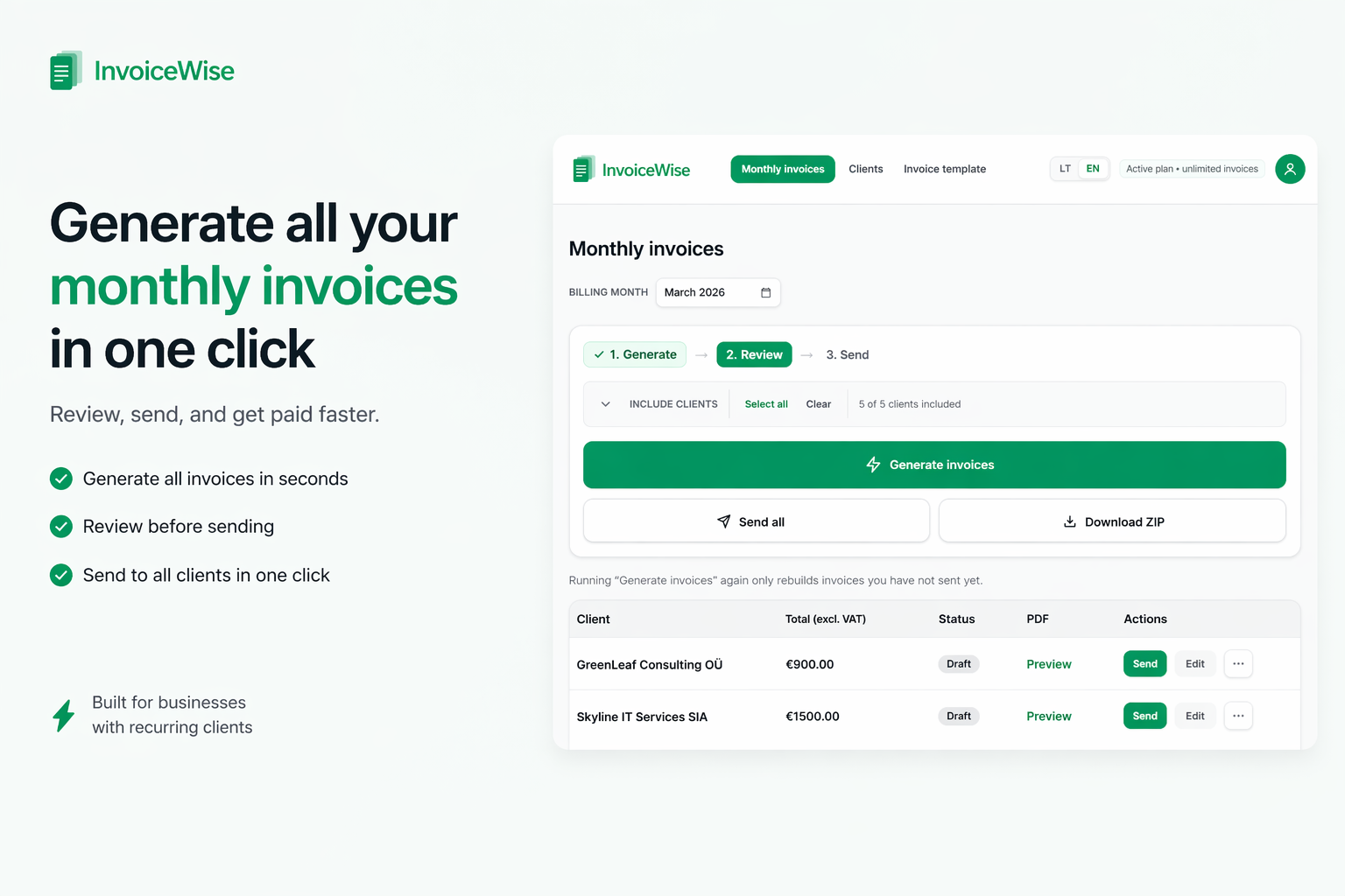InvoiceWise gallery image