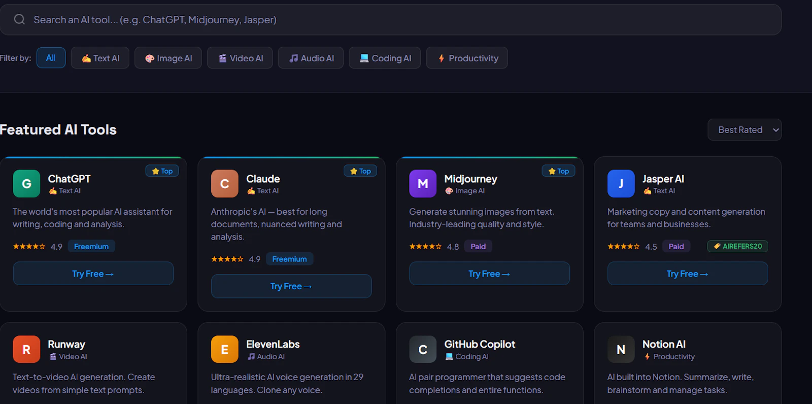 AiRefers screenshot 2