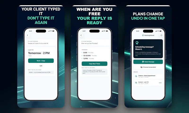 BookingSolved: Client Booking screenshot 2