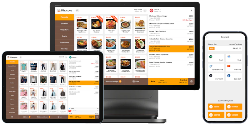 Lithos POS screenshot 8