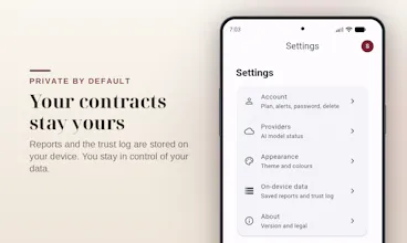 ClauseShift: AI Contract Review gallery image