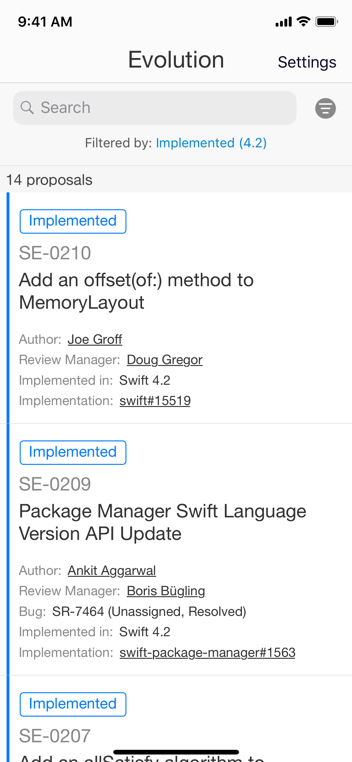 EVOlution App gallery image
