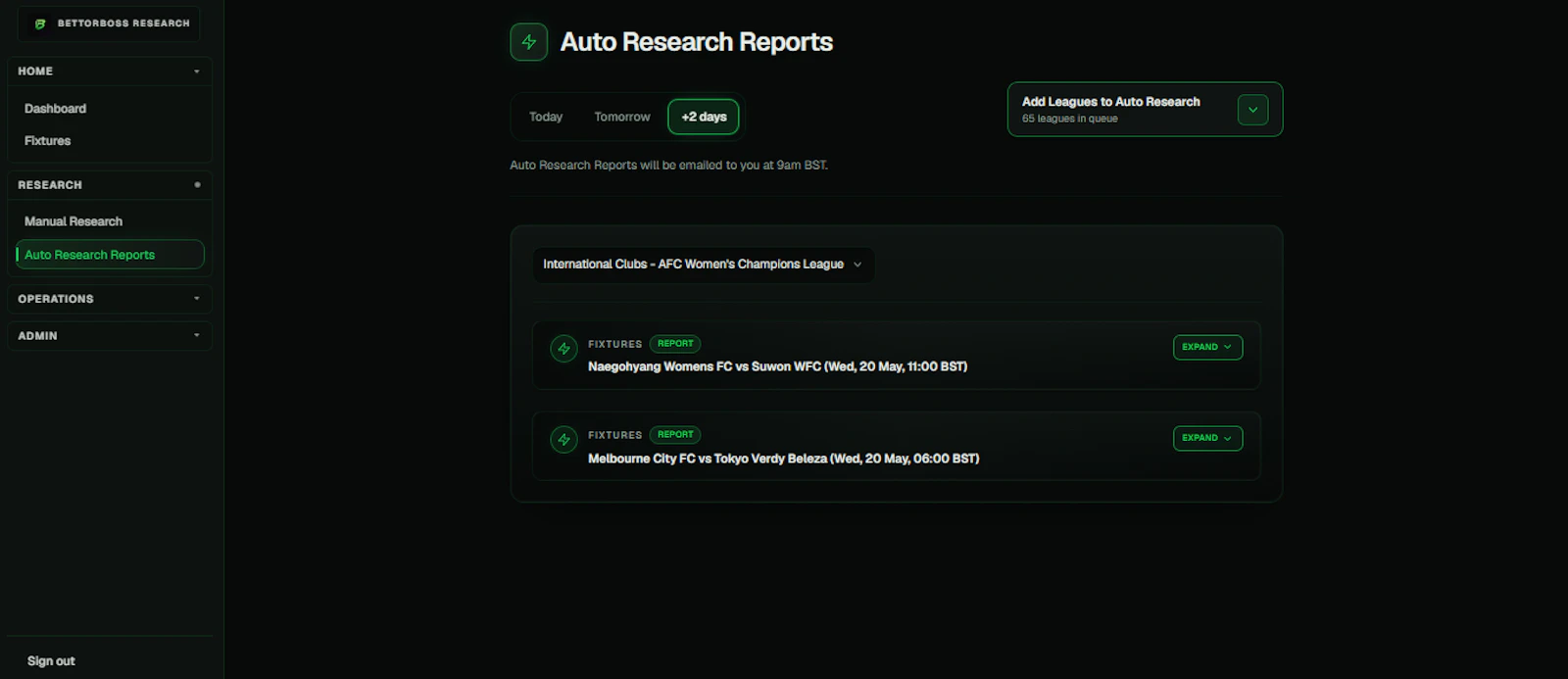 BettorBoss screenshot 2
