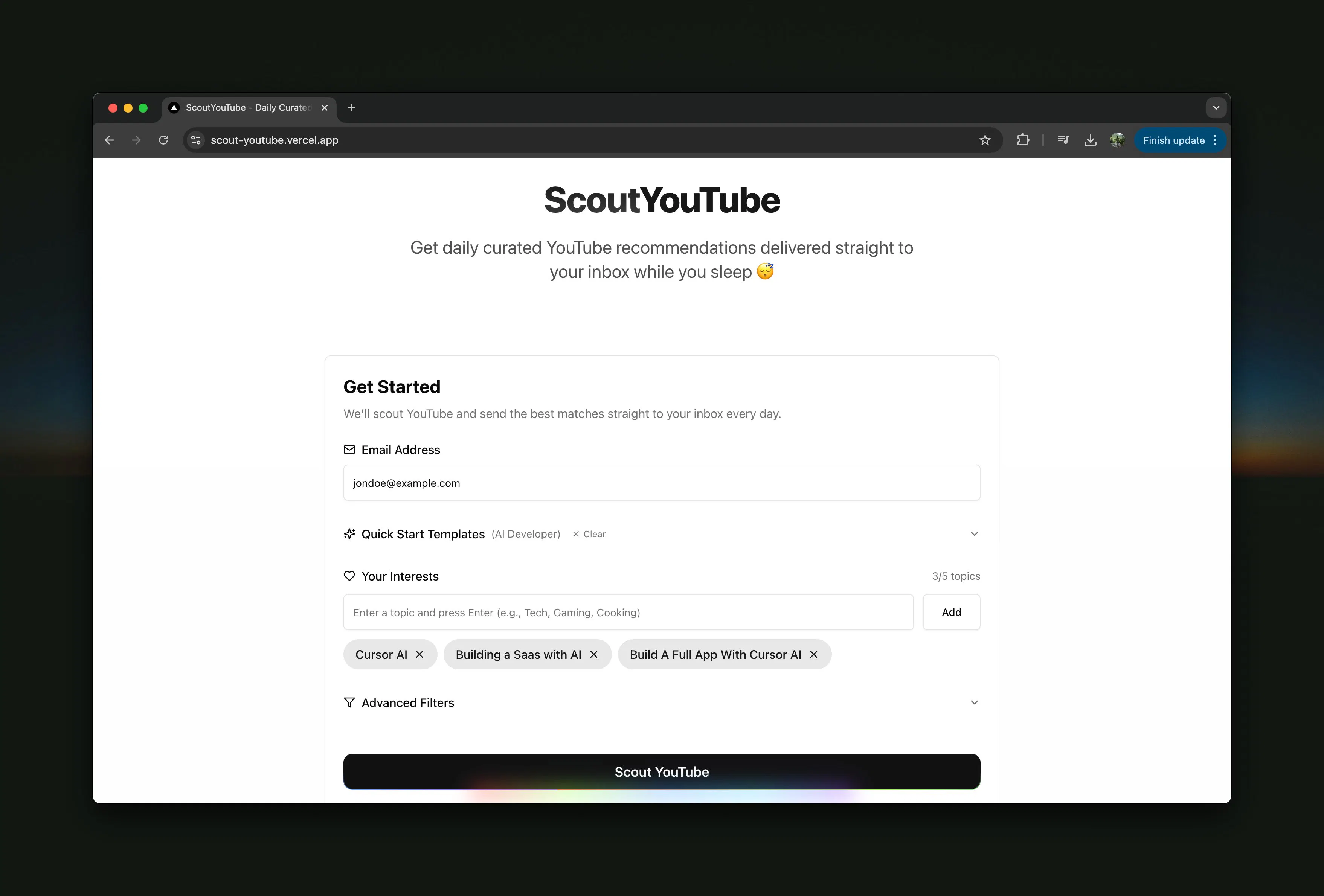 ScoutYoutube gallery image